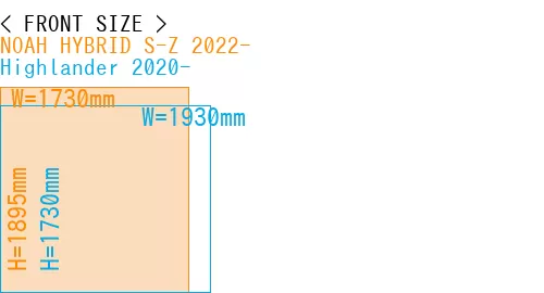 #NOAH HYBRID S-Z 2022- + Highlander 2020-